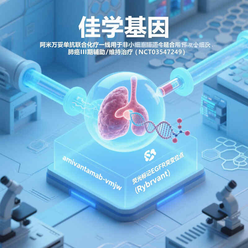 【OB视讯官网基因检测】精准医疗下的新突破：阿米万妥单抗基因检测与靶向治疗应用